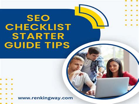 Seo Checklist Starter Guide Tips To Optimize Your Website