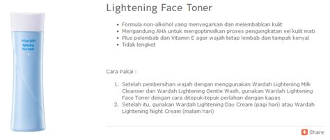 Beauty Talks Wardah Lightening Face Toner Review