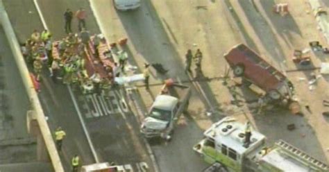 5 Vehicle Crash Snarled Sr 836 Commute For Hours Cbs Miami