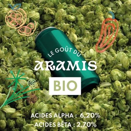 Houblon Aramis BIO français en direct des producteurs HOPEN