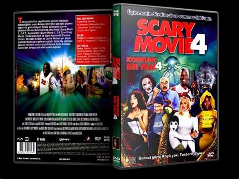 Scary Movie 4 Korkunç Bir Film 4 Scan Dvd Cover Türkçe 2006