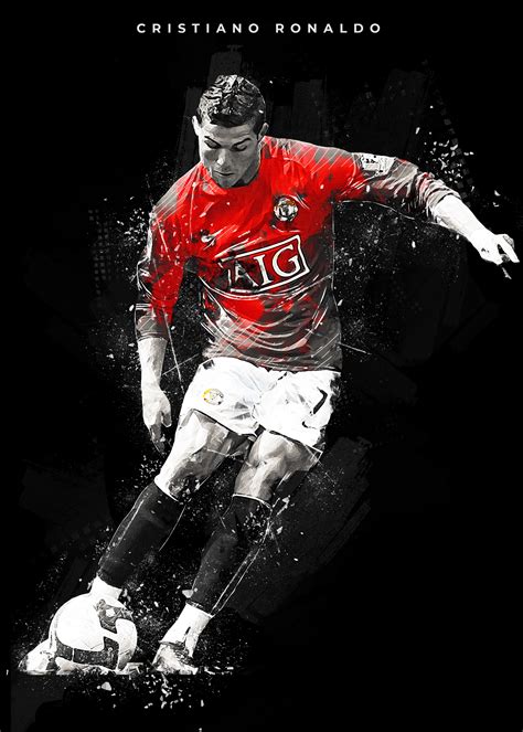 Cristiano Ronaldo Poster Print By Creativedy Stuff Displate