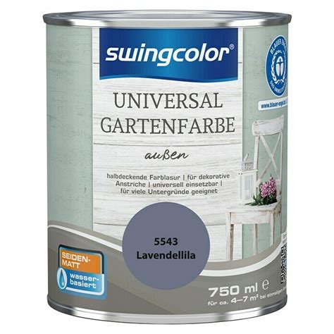 Swingcolor Farblasur Universal Gartenfarbe Ml Lavendellila