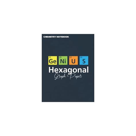 Hexagonal Graph Paper Organic Chemistry Notebook Ubuy India