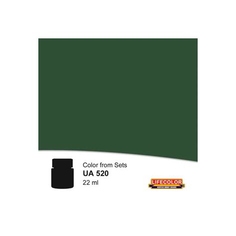 Peinture Acrylique Raf Dark Green Vert Fonc Fs Lifecolor Chez