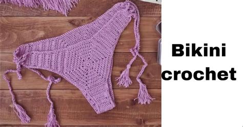 Maravilloso Tutorial De Panty Bikini A Crochet