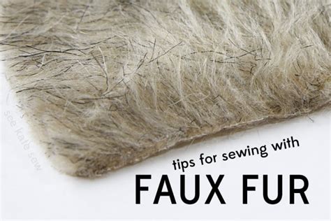 Sewing 101 Tips For Sewing With Faux Fur Where To Buy It See Kate Sew