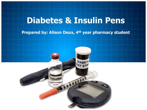 Diabetes & Insulin Pens