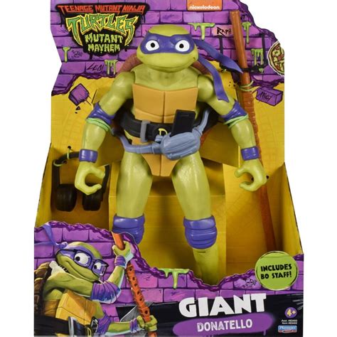 Tmnt Teenage Mutant Ninja Mutant Mayhem Movie Giant 30cm Figure Donatello Lemony Gem Toys Online