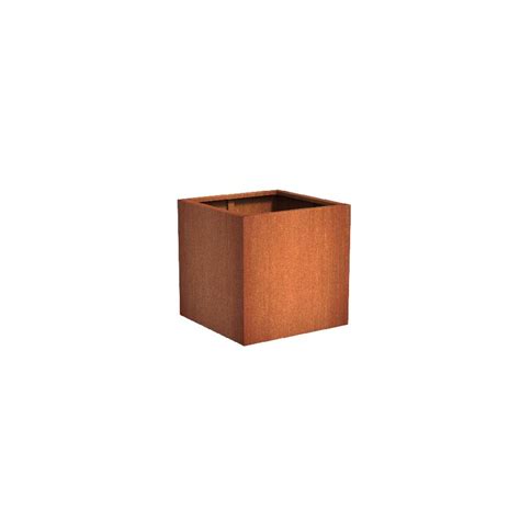 Pot Carr Andes En Acier Corten X X Mm