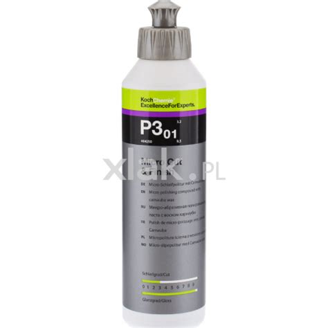 Pasta polerska KOCH CHEMIE P3 01 Micro Cut Finish wykończenie 250ml