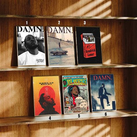 Affiche De Kendrick Lamar Damn Affiche Kendrick Lamar Cadeau Etsy