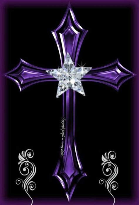 Purple Cross Más Purple Cross Purple Art Purple Love All Things