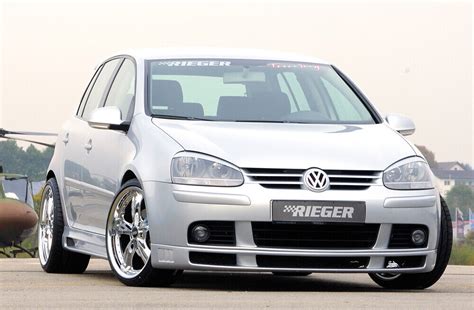 Rieger 59300 For VW Golf MK5 03 08 Front Spoiler Lip EBay