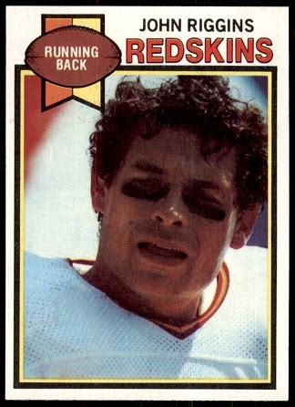 1979 Topps Football Card 10 John Riggins