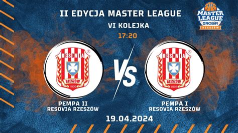 PEMPA II RESOVIA Rzeszów vs PEMPA I RESOVIA Rzeszów 5 Kolejka II