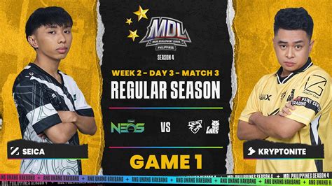 MDL PH S4 W2D3 OMGN VS OLN GAME 1 YouTube