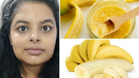 DIY BANANA FACE MASK MIRACLE CLEAR SKIN WRINKLES SPOTLESS FIRM