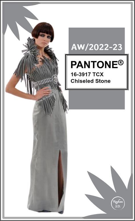 Pantone Aw Nyfw Color Palette Chiseled Stone Reyhan S D S