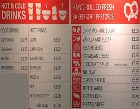 Mr Pretzels Menu, Menu for Mr Pretzels, Stratford, London - Zomato UK