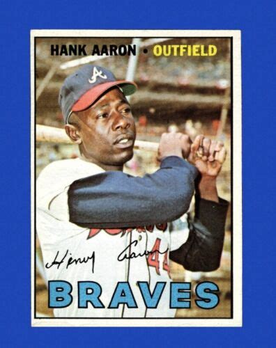 1967 Topps Set Break 250 Hank Aaron EX EXMINT GMCARDS EBay