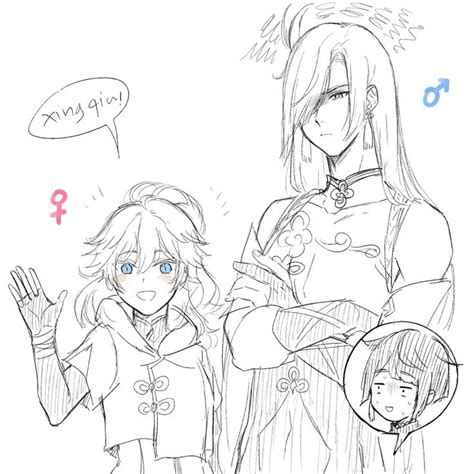 Pin by CinnamonKitty on Genshin Impact | Characters inspiration drawing ...