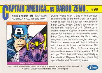 Impel Marvel Universe Ii Captain America Baron Zemo