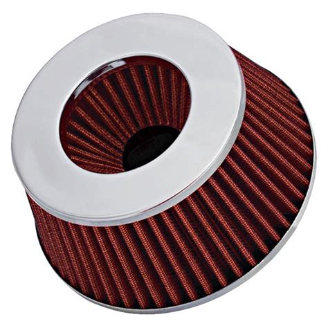 Spectre Multi Fit Round Tapered Red Air Filter F