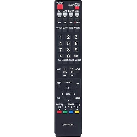 Amazon GB172WJSA Replace Remote Applicable For Sharp Aquos TV LC