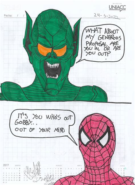 Spider Man Vs Green Goblin By Matiriani28 On Deviantart