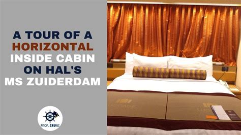 A Tour Of A Horizontal Facing Inside Cabin On Ms Zuiderdam YouTube