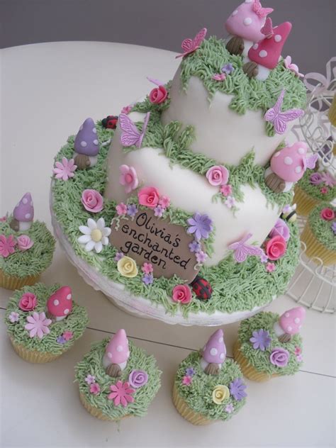 Flickr Fairy Birthday Cake Girl Cakes Fairy Garden Cake