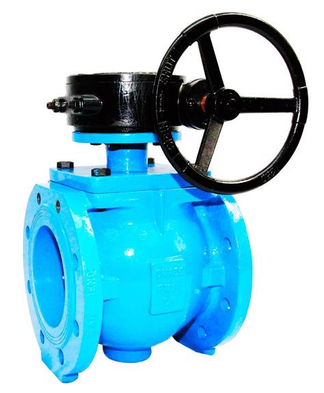 Rotatable Durable Cast Iron Pneumatic Electric Gearbox Operated Flange