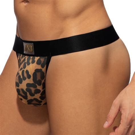 String Léopard fresh ADDICTED vente strings homme String ADDICTED