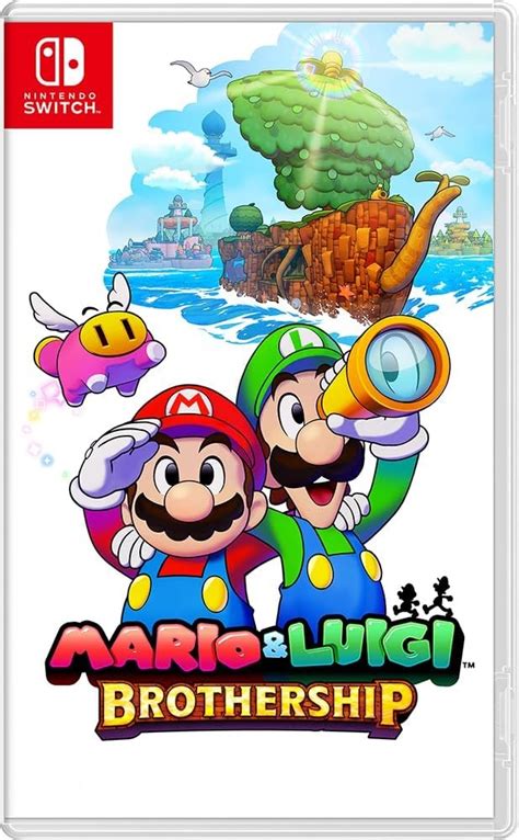 Mario Luigi Brothership Nintendo Switch Mídia Física Show Game