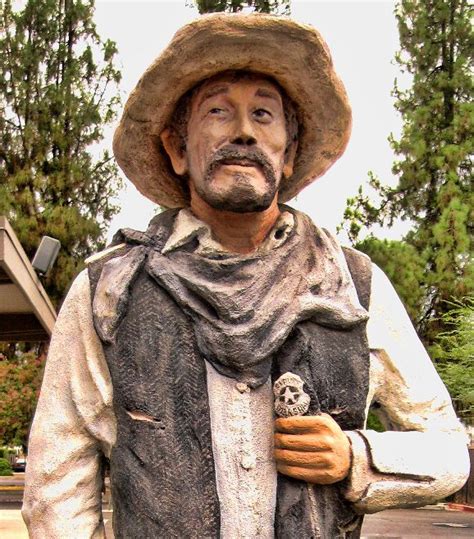 Clovis Ca Festus Statue In Old Town Ken Curtis Movie Star And