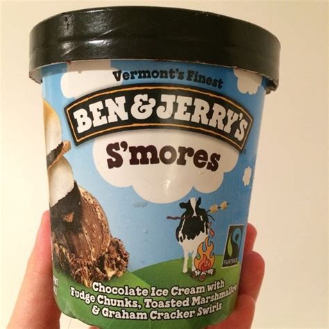 Ben And Jerrys Smores Ice Cream Tasty Snacking