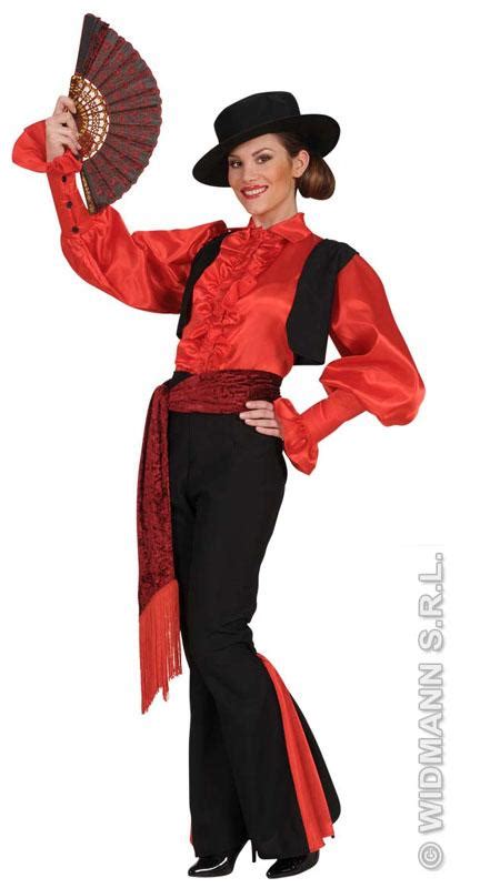 Spanish Flamenco Dancer Adult Fancy Dress Costume