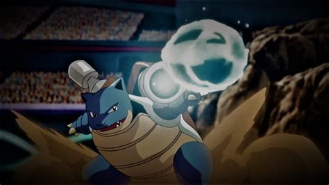 Tiernos Blastoise Using Hydro Cannon By Pokemonsketchartist On Deviantart