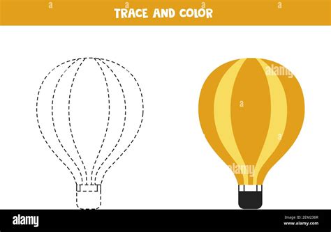 Hot Air Balloon Writing Template