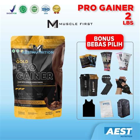 Jual Muscle First Pro Gainer Lbs Gram Susu Protein Bulking