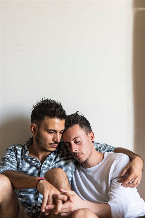 Sweet Gay Male Couple Close Premium Photo Rawpixel
