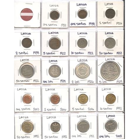 Europe Coin Collection L's - Lot of 220