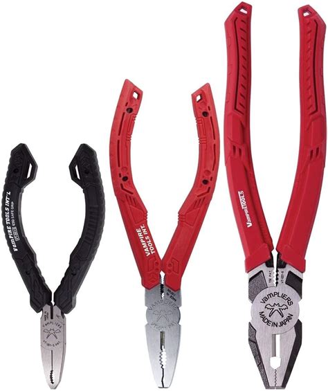 VAMPLIERS 3 Piece Screw Extractor Pliers Set High Carbon Steel