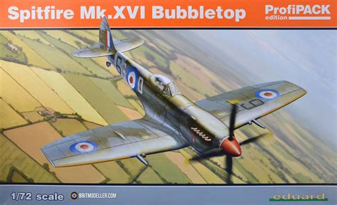 Spitfire Mk XVI Bubbletop Profipack Edition 1 72 Eduard Kits