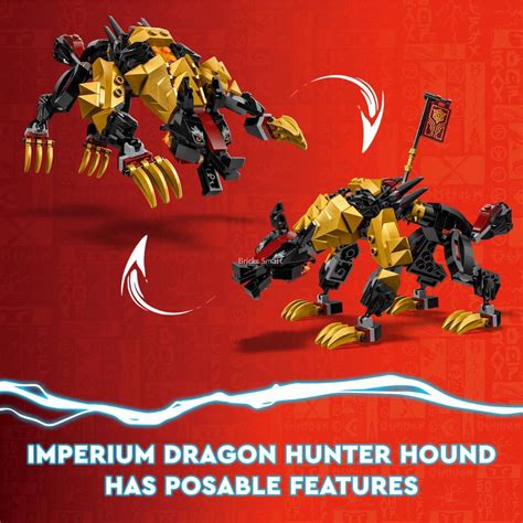 LEGO 71790 NINJAGO Imperium Dragon Hunter Hound Building Toy Set