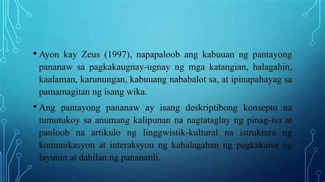 Batayang Kaalaman Sa Mga Teorya Sa Pananaliksik Na Akma O Buhat Sa