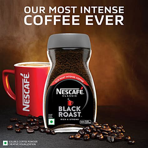 Buy Nescafe Classic Black Roast Instant Coffee Rich Dark 100 Pure