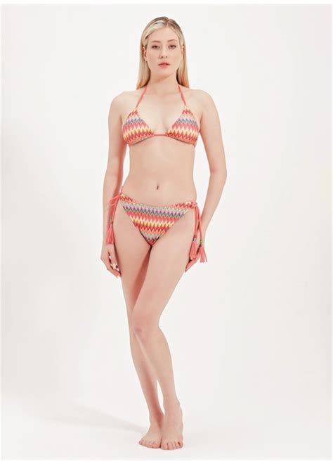 Zeki Çok Renkli Kadın Bikini Üst Bu 4750 24 1813349 Boyner