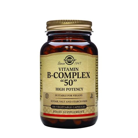 Solgar Vitamin B Complex Capsules